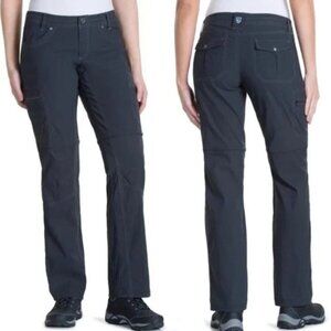Kuhl Slate Gray Kliffside Convertible Cargo Hiking Pants